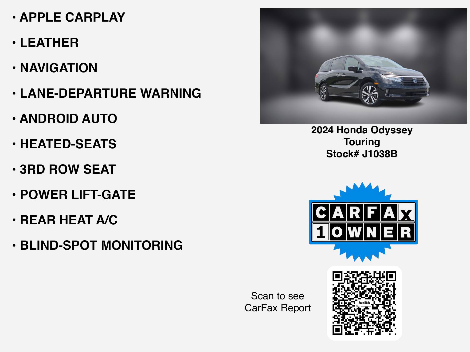 Used 2024 Honda Odyssey Touring image 7