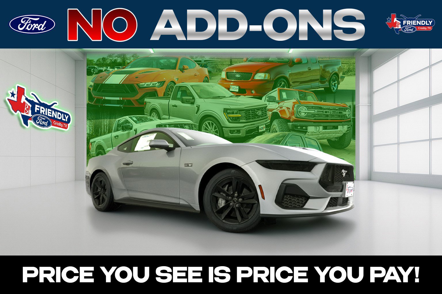 New 2026 Ford Mustang GT RWD image 1