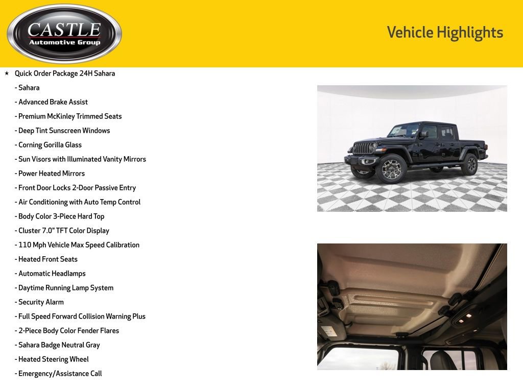 New 2026 Jeep Gladiator Sport AWD/4WD image 3