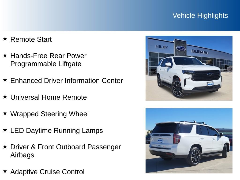 Used 2024 Chevrolet Tahoe RST w/ Luxury Package image 10