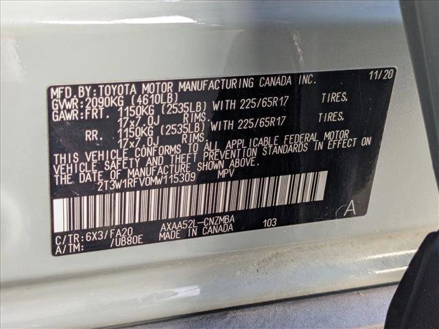 Used 2021 Toyota RAV4 XLE w/ Convenience Package FWD image 24