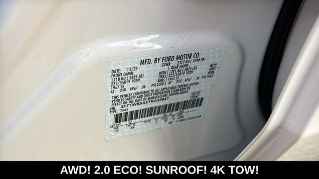 New 2026 Ford Maverick Lariat w/ 4K Tow Package AWD/4WD image 36