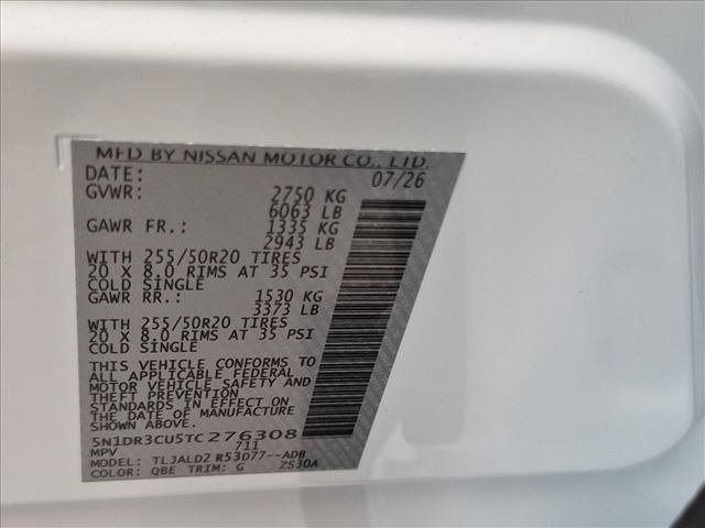 New 2026 Nissan Pathfinder SL w/ SL Premium Package FWD image 16