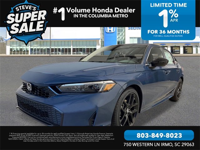 New 2026 Honda Civic Sport