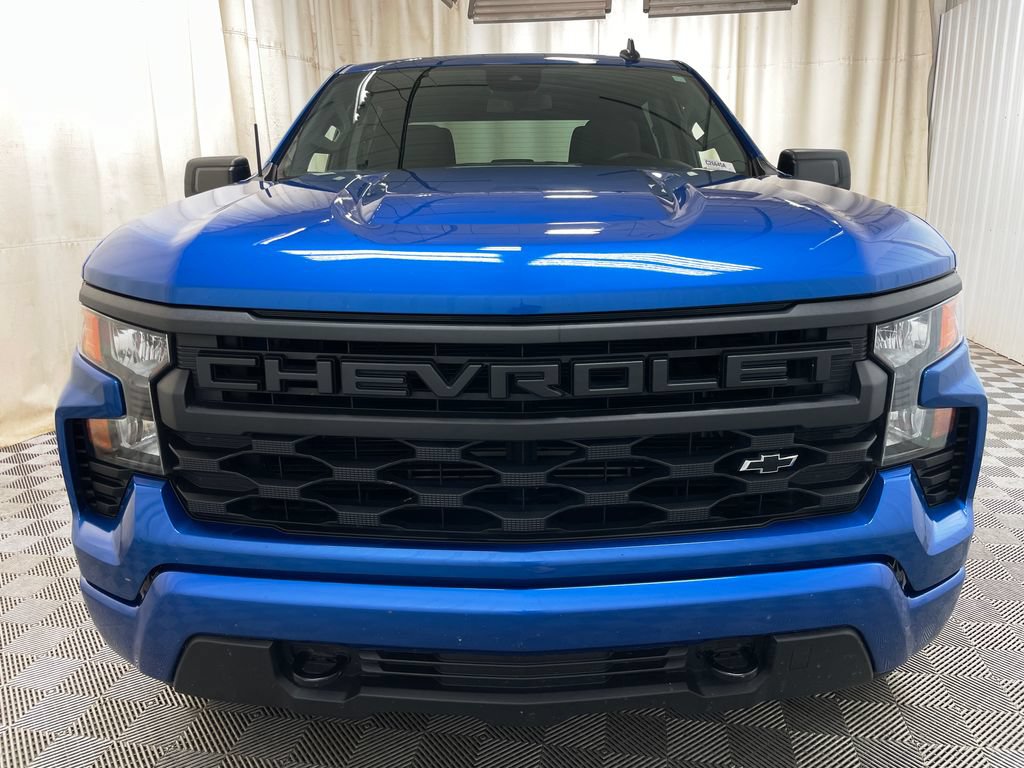 Certified 2023 Chevrolet Silverado 1500 Custom w/ 2.7L Blackout Package AWD/4WD image 10