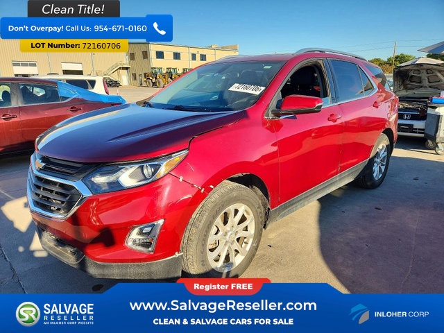 Used 2018 Chevrolet Equinox LT w/ Sun & Infotainment Package FWD image 1