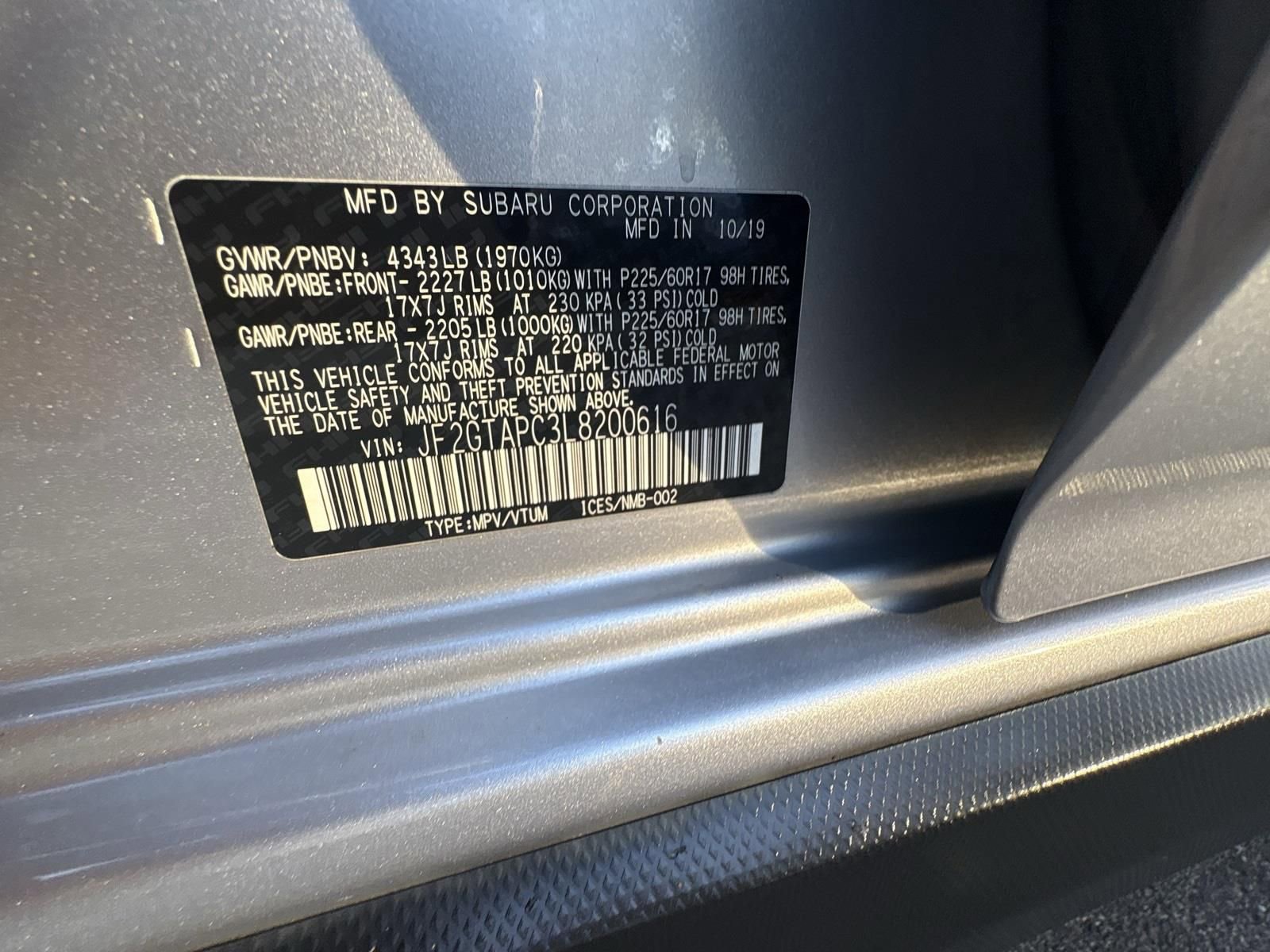 Used 2020 Subaru Crosstrek 2.0i Premium image 42