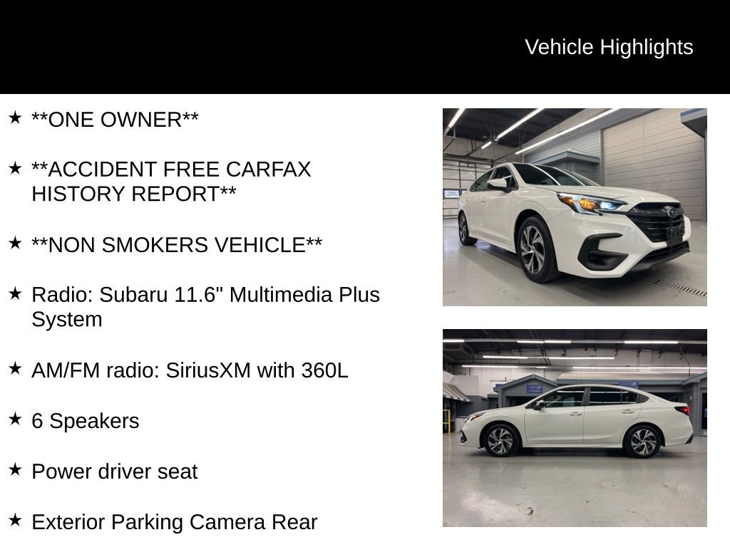 Certified 2025 Subaru Legacy Premium image 4