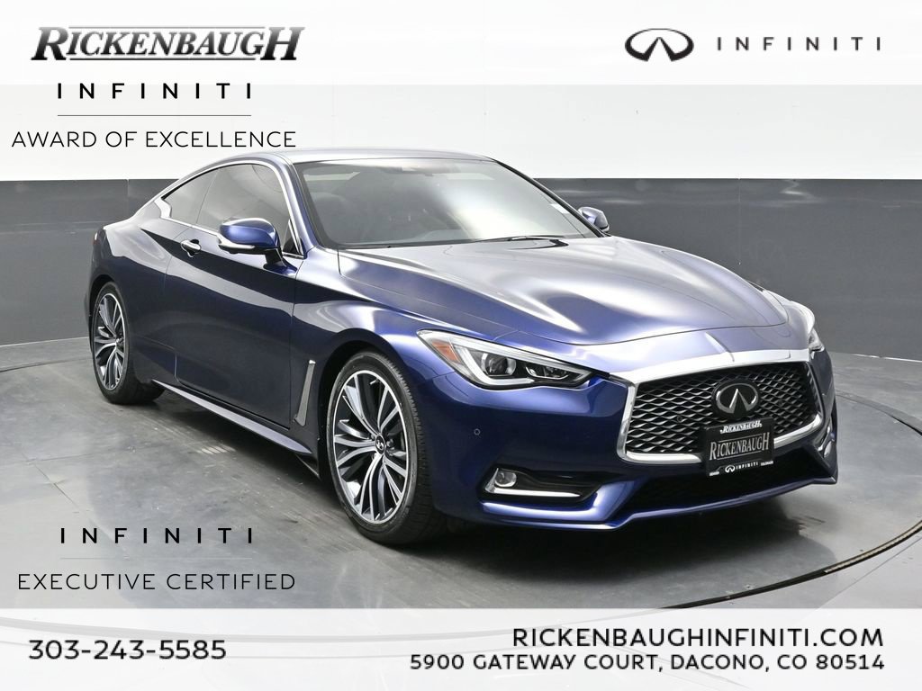 Certified 2022 INFINITI Q60 3.0t Luxe w/ Essential Package