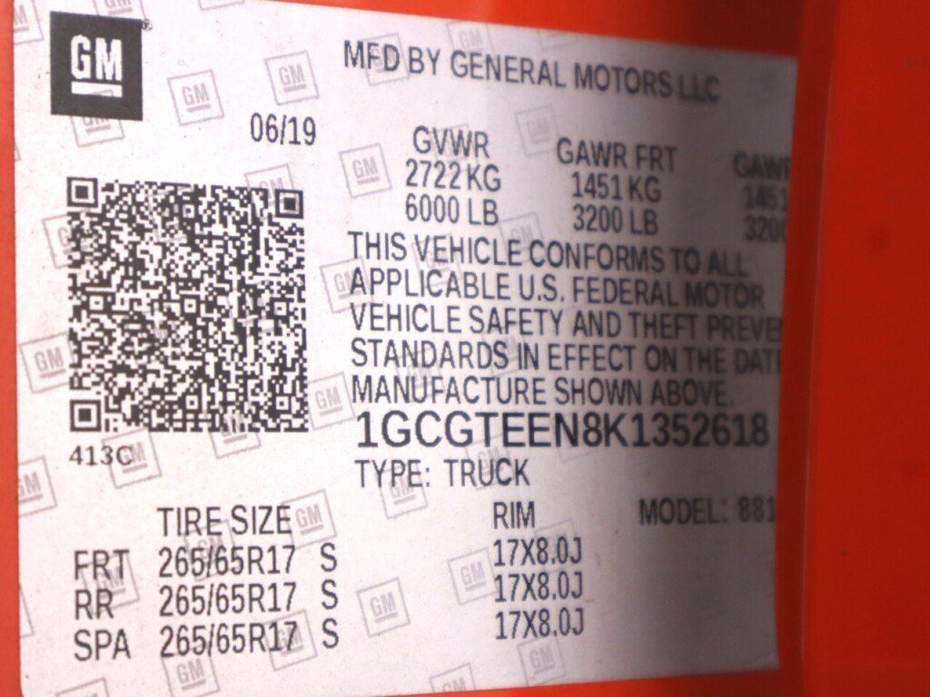 Used 2019 Chevrolet Colorado ZR2 AWD/4WD image 46