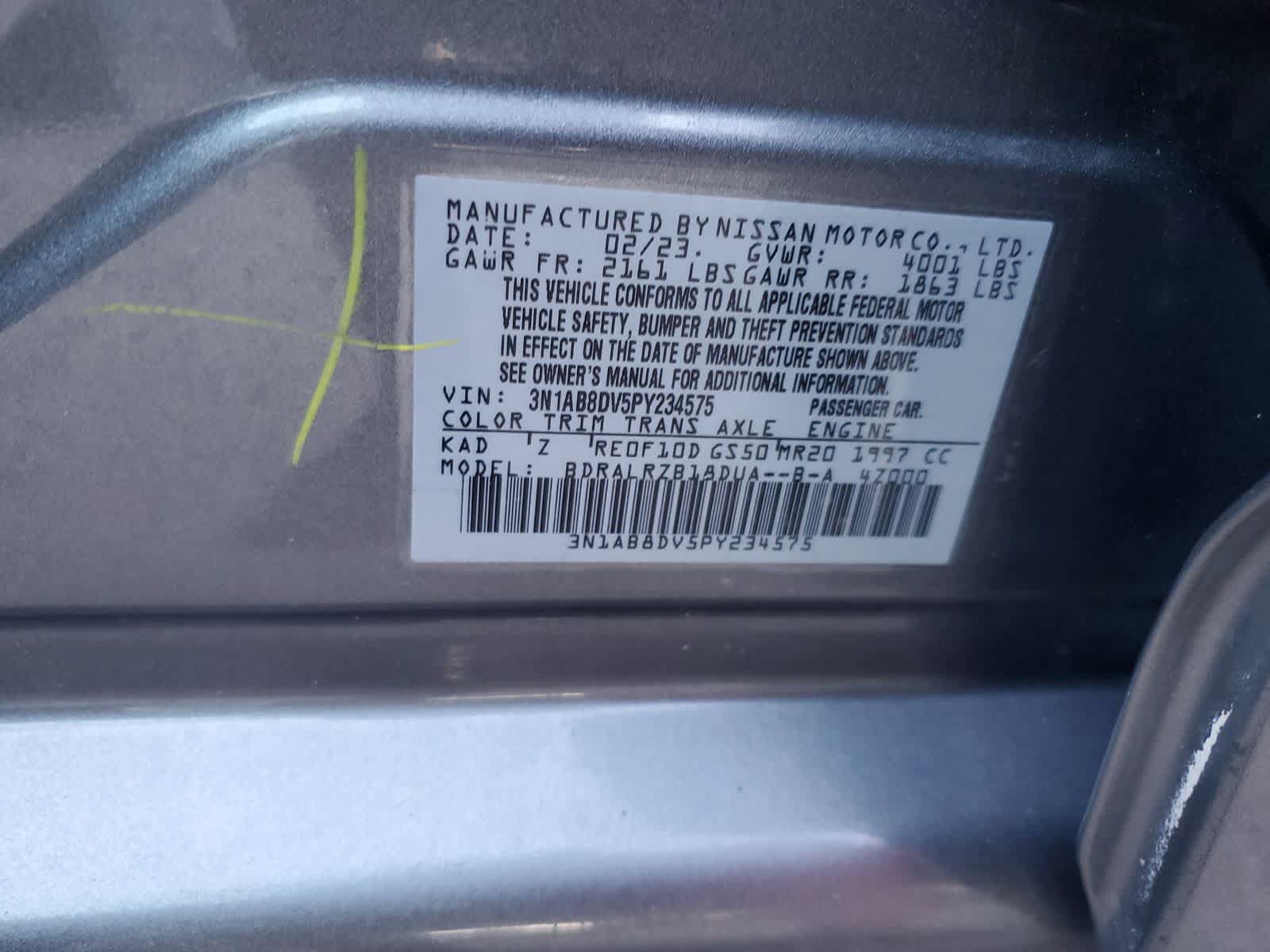 Used 2023 Nissan Sentra SR w/ Electronics Package FWD image 28