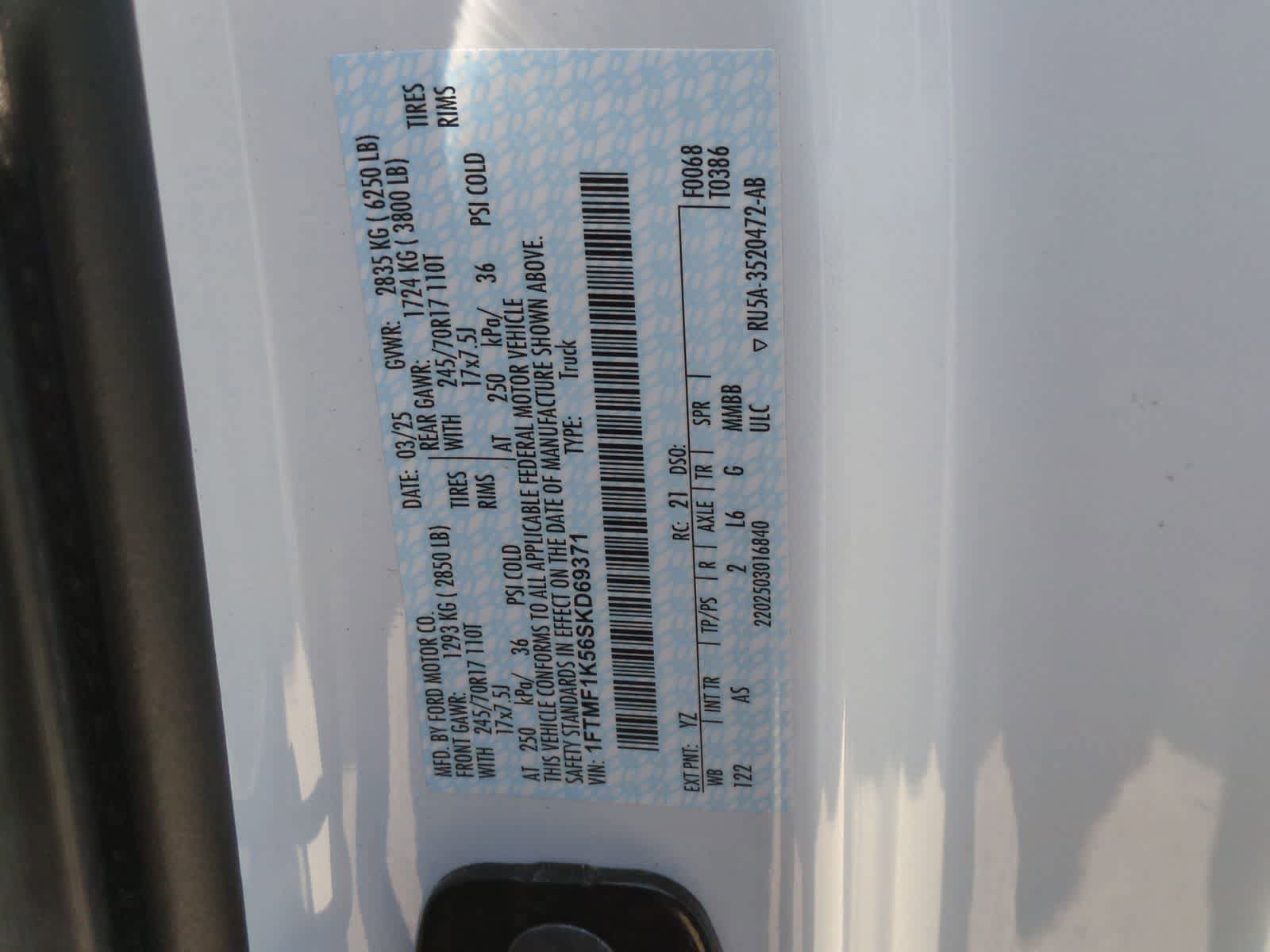 Used 2025 Ford F150 XL RWD image 34