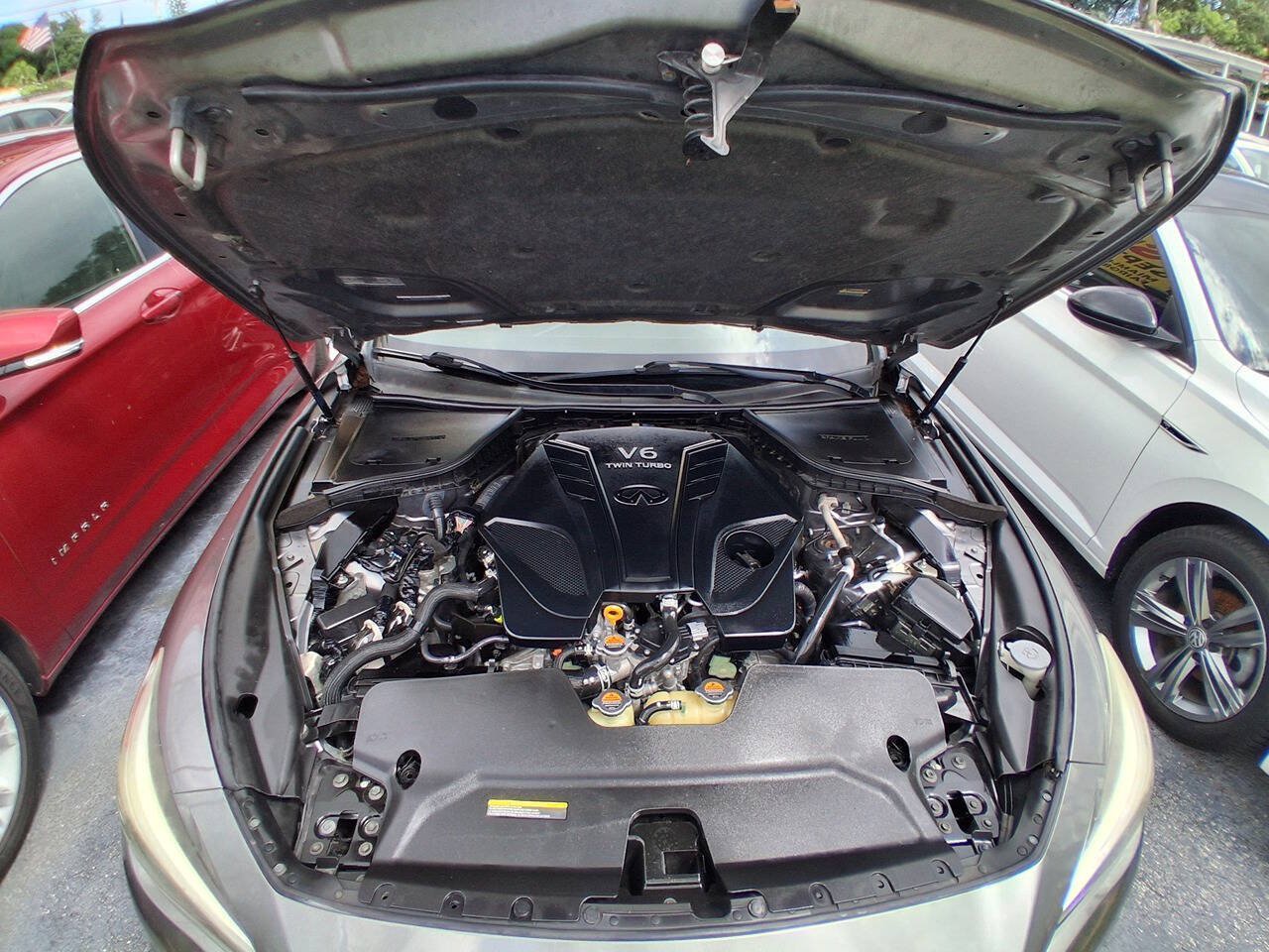 Used 2019 INFINITI Q50 Luxe w/ Essential Package (3.0T Luxe) RWD image 7