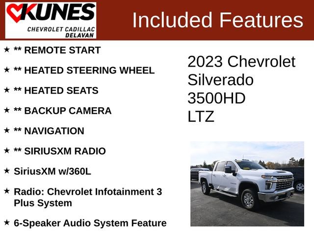Used 2023 Chevrolet Silverado 3500 LTZ image 3