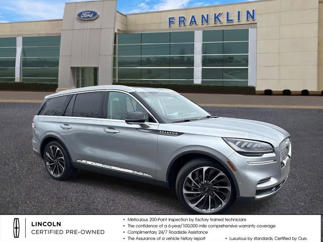 Certified 2023 Lincoln Aviator Reserve w/ Equipment Group 201A image 1