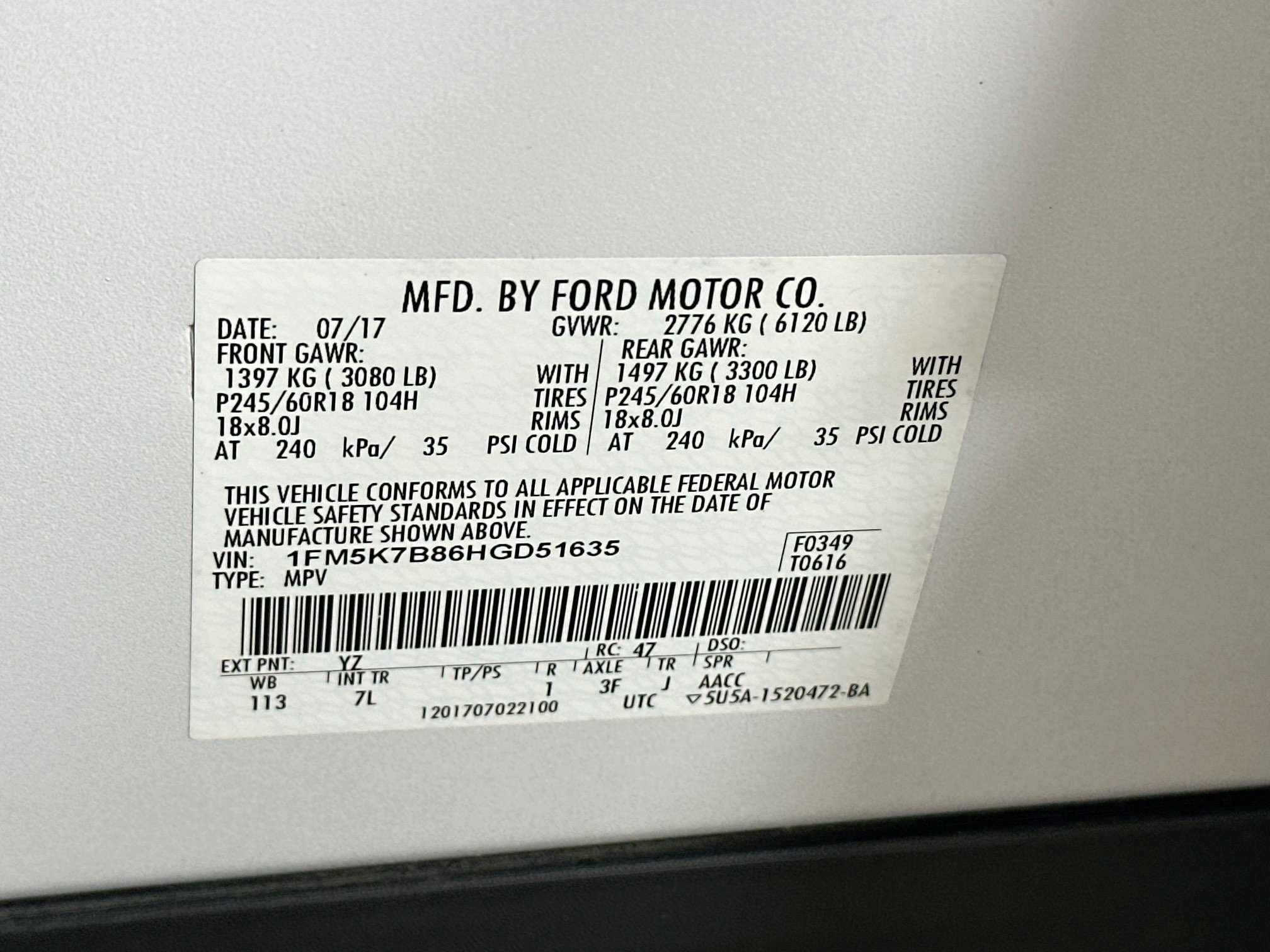 Used 2017 Ford Explorer FWD image 12