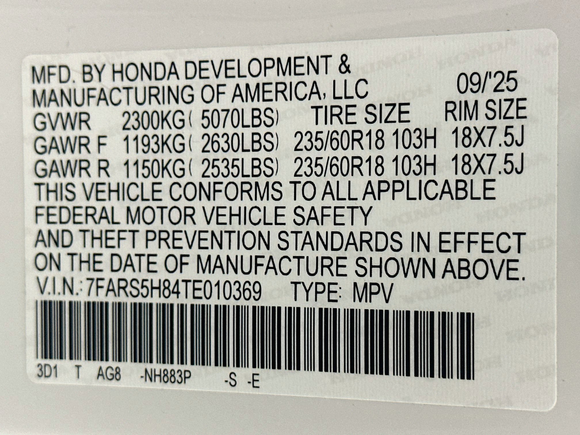 Used 2026 Honda CR-V Sport-L image 12