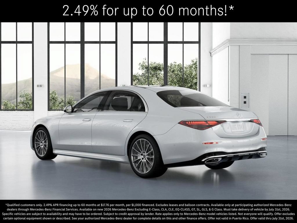 New 2026 Mercedes-Benz S 580 4MATIC Sedan image 29