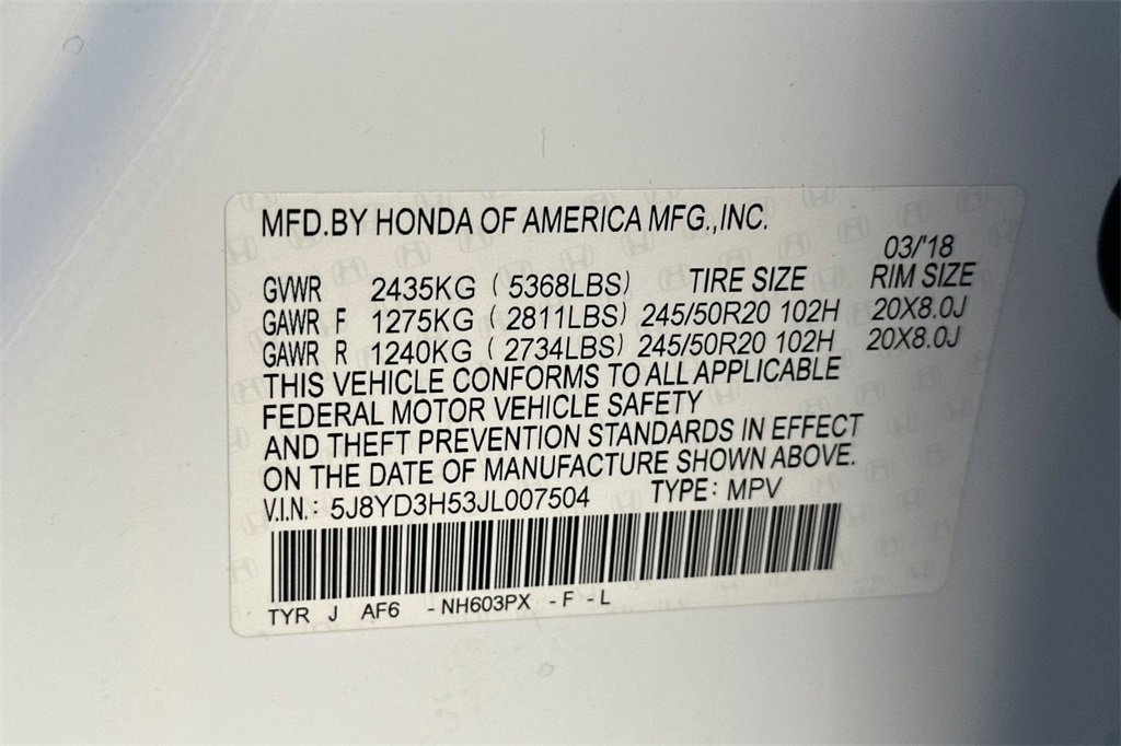 Used 2018 Acura MDX 3.5L image 33