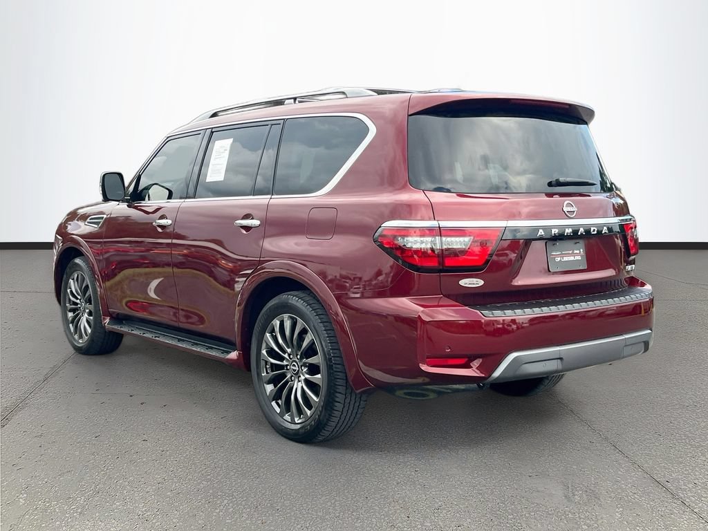 Used 2023 Nissan Armada Platinum w/ Captain's Chairs Package AWD/4WD image 5