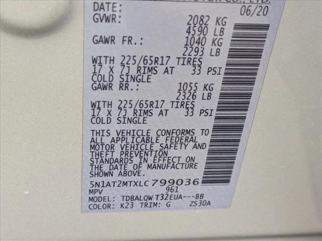 Used 2020 Nissan Rogue SV image 24