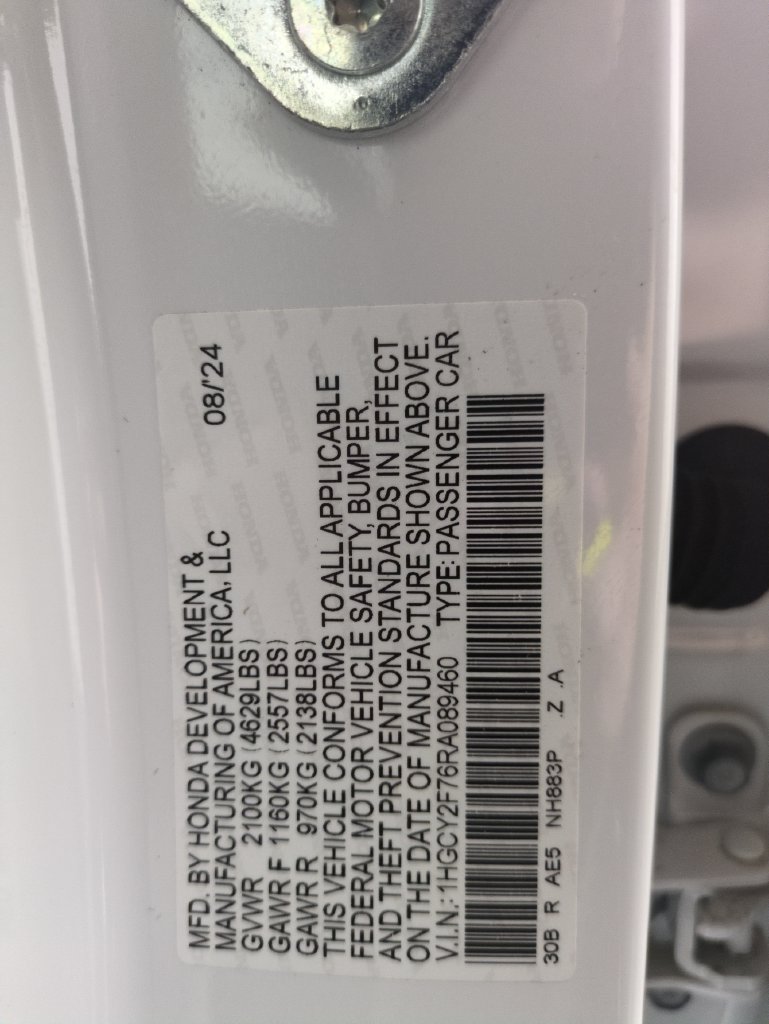 Certified 2024 Honda Accord Sport image 37