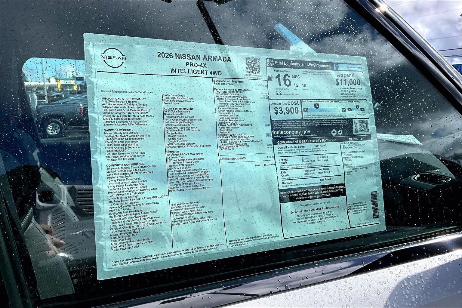 New 2026 Nissan Armada PRO-4X image 14