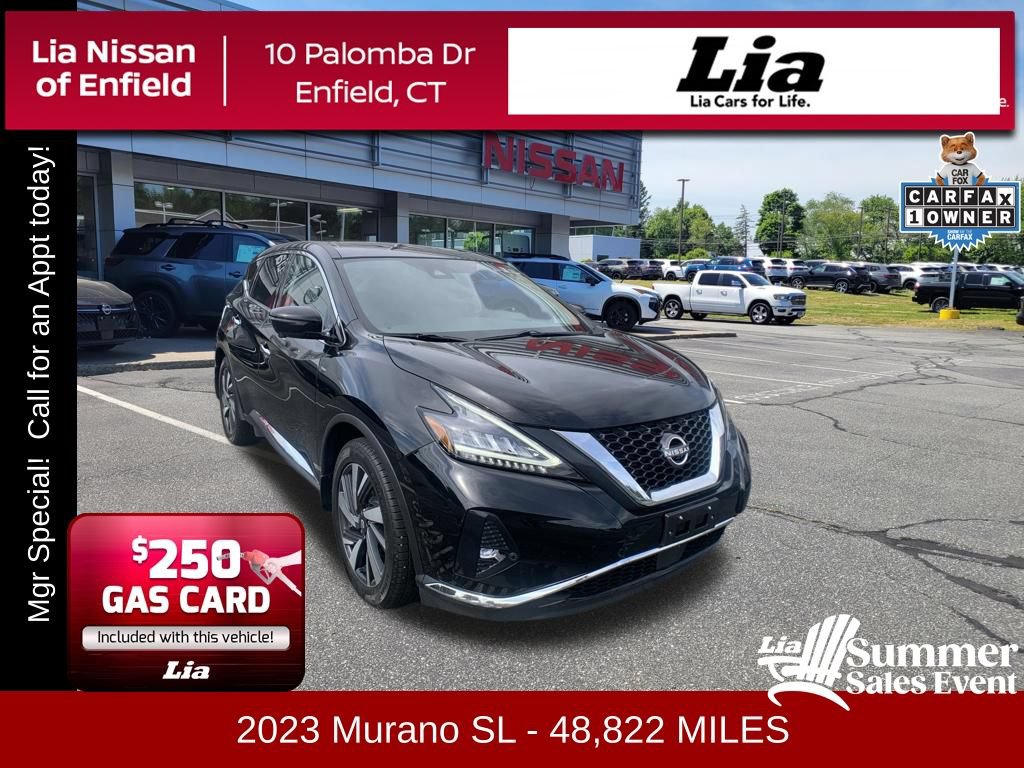 Certified 2023 Nissan Murano SL w/ SL Moonroof Package