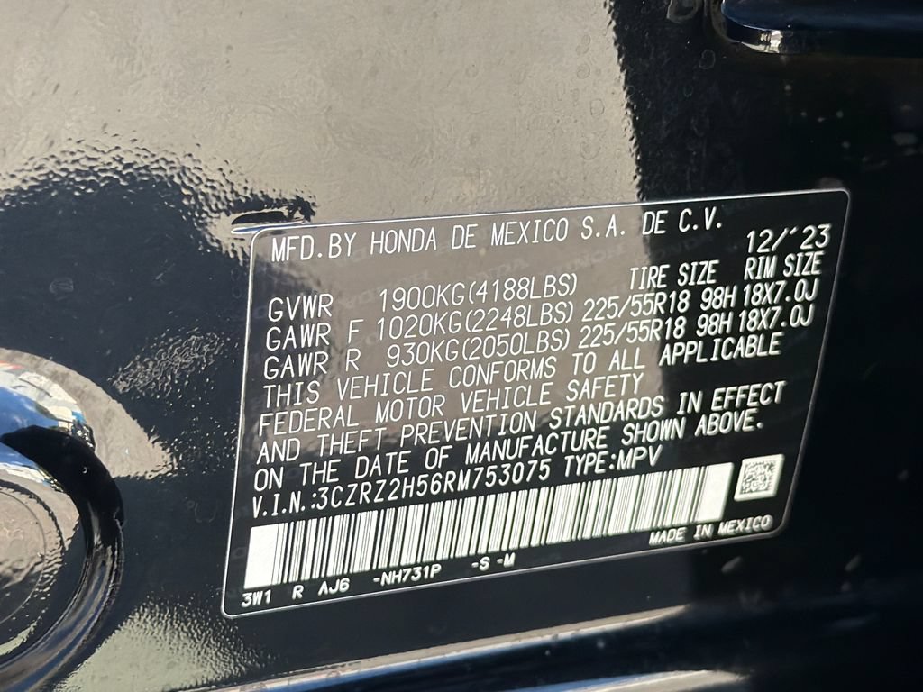 Used 2024 Honda HR-V Sport image 16