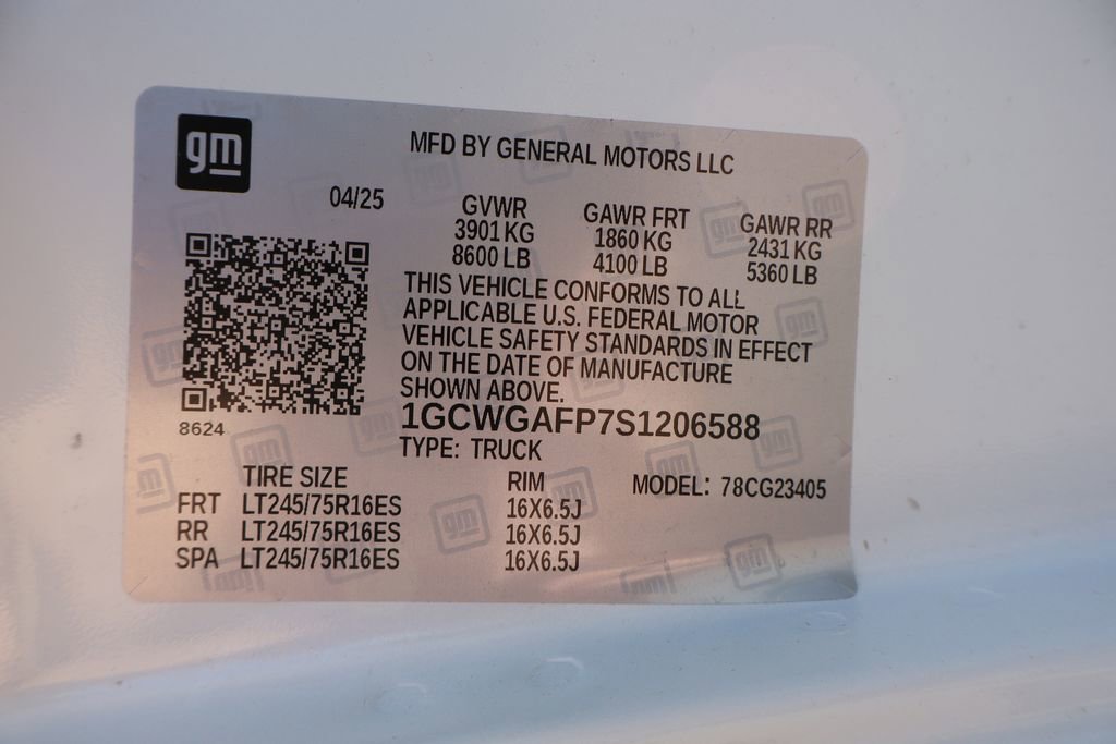 New 2025 Chevrolet Express 2500 w/ Driver Convenience Package image 47