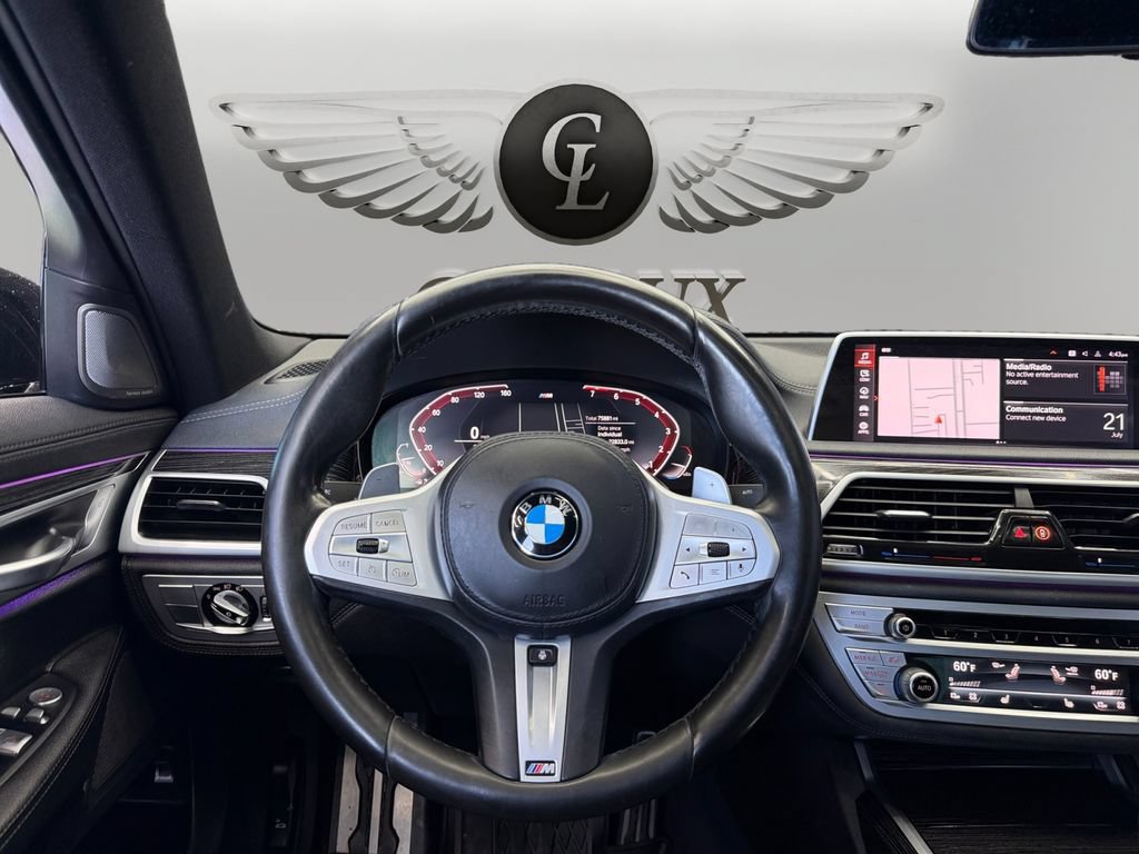 Used 2021 BMW 740i w/ M Sport Package RWD image 12