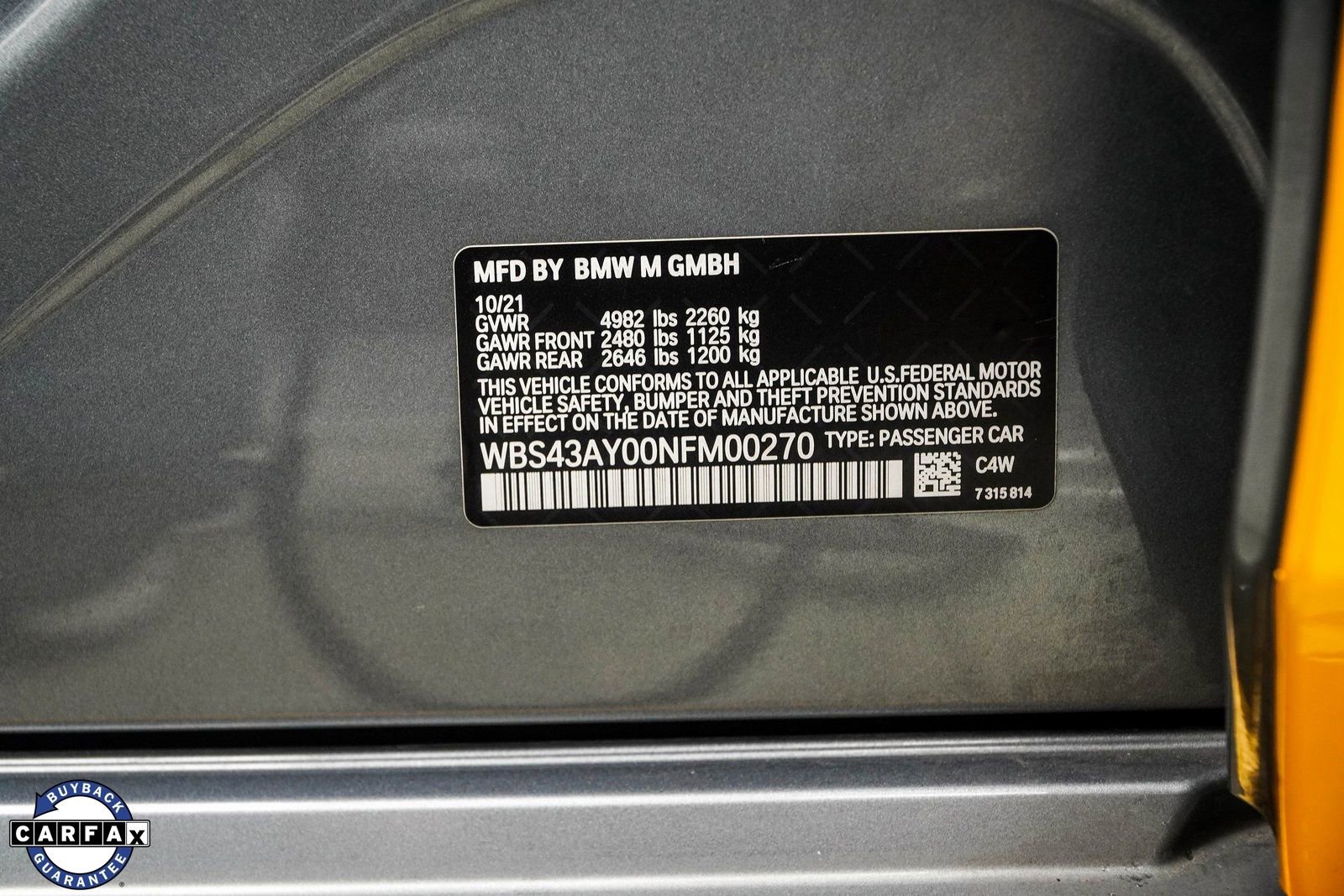 Used 2022 BMW M3 Competition w/ Executive Package image 43