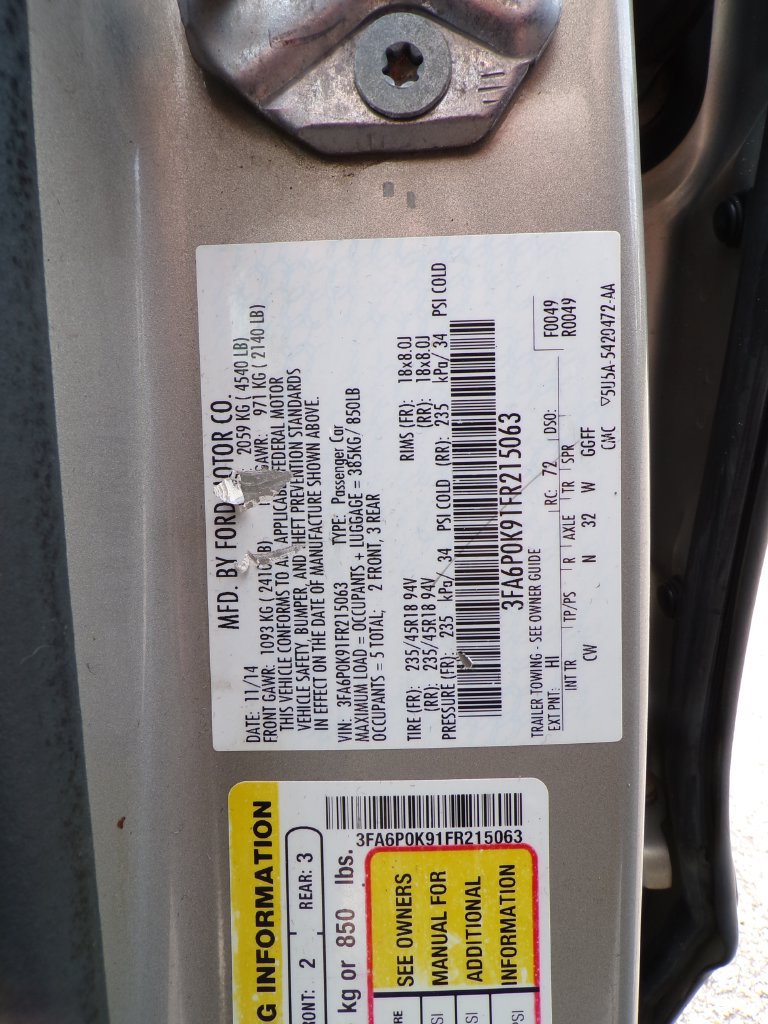Used 2015 Ford Fusion Titanium FWD image 33