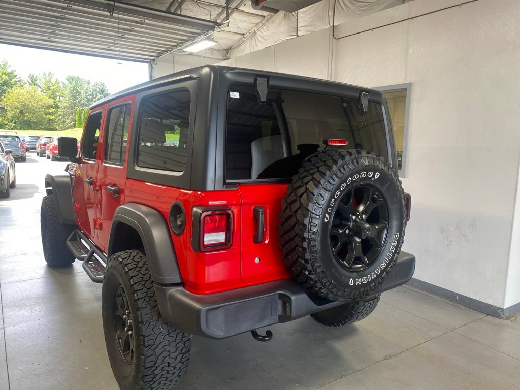Used 2020 Jeep Wrangler Unlimited Sport AWD/4WD image 3
