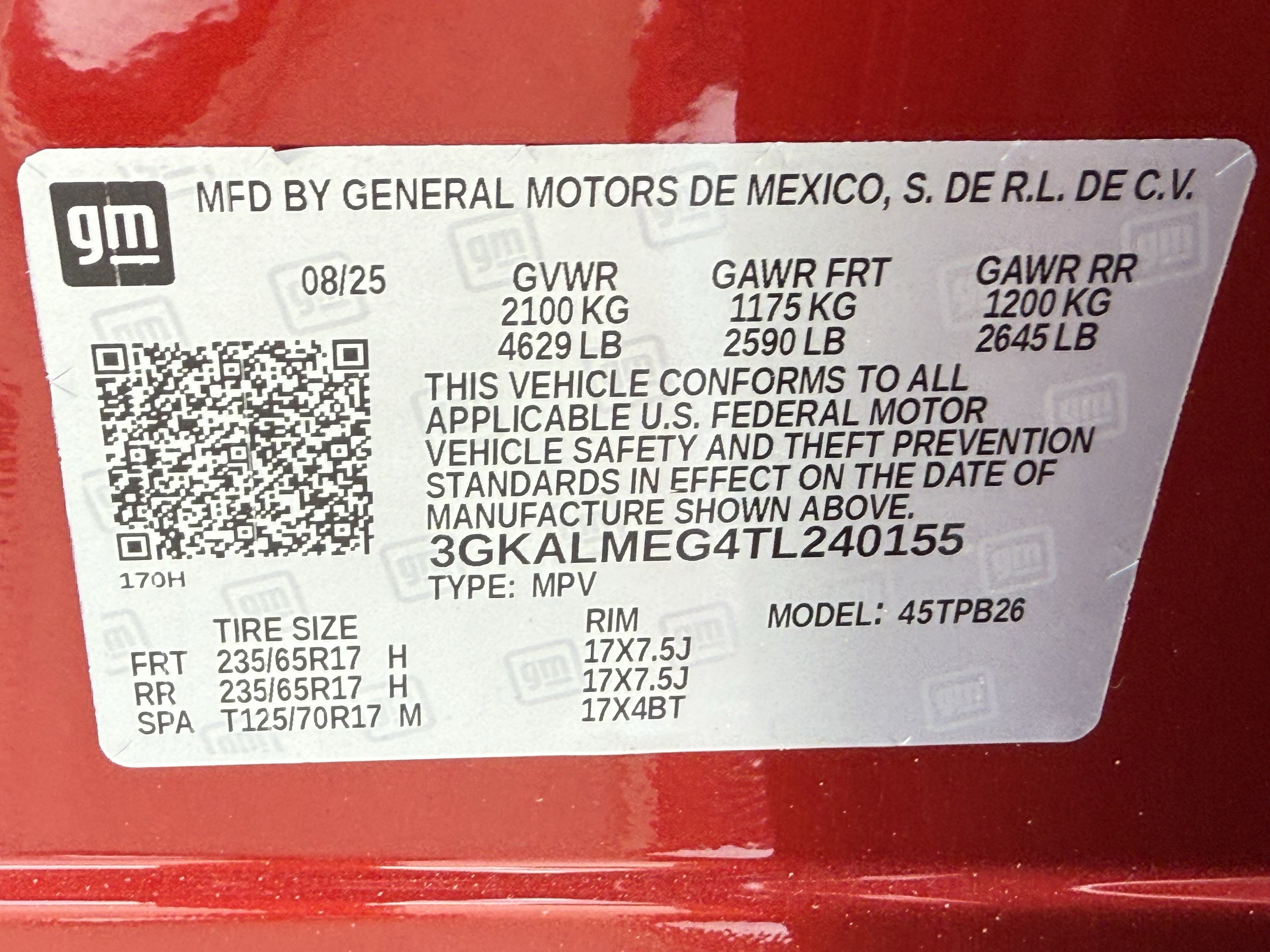 New 2026 GMC Terrain Elevation image 18