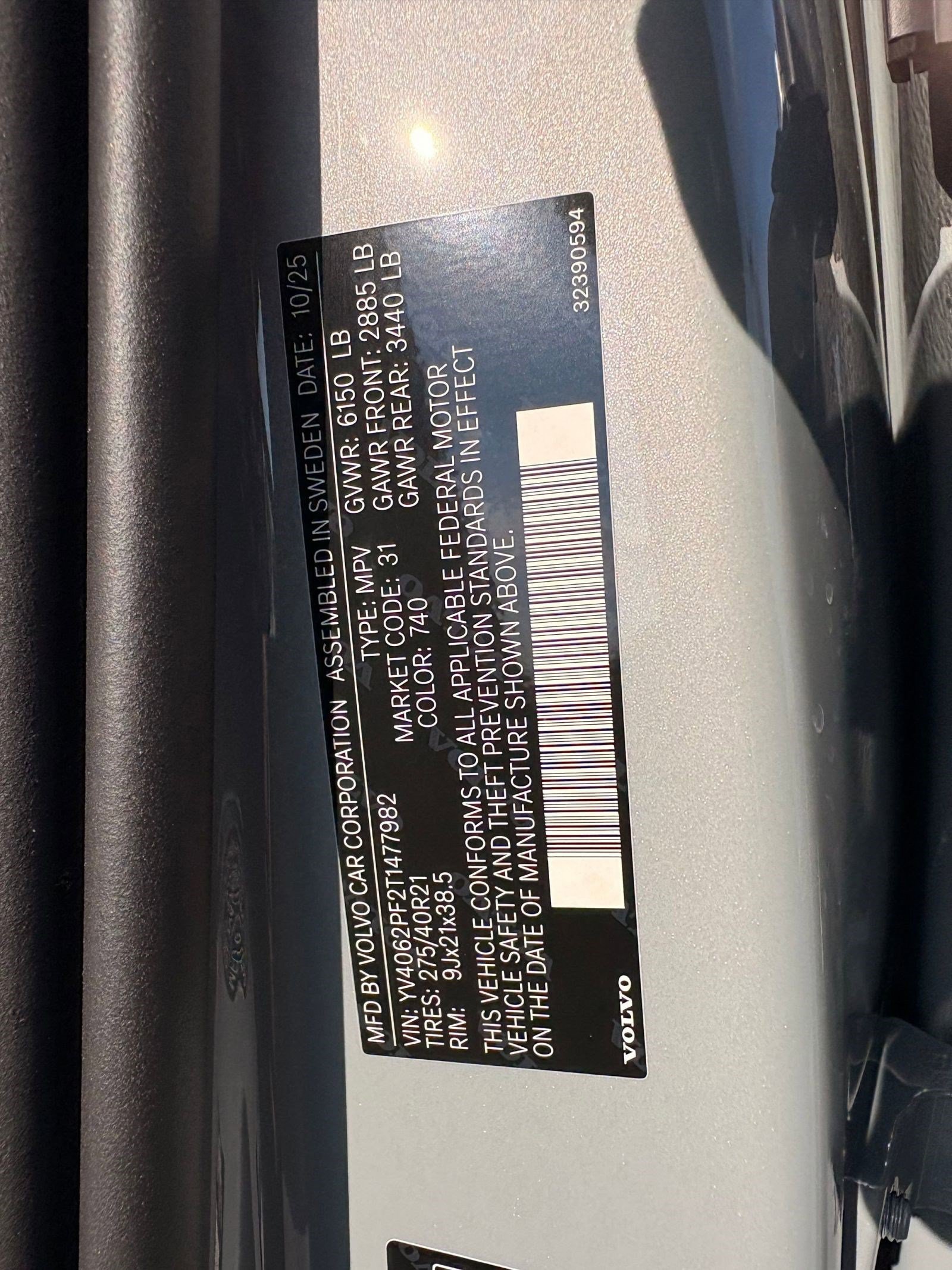 New 2026 Volvo XC90 B6 Ultra w/ Protection Package AWD/4WD image 20