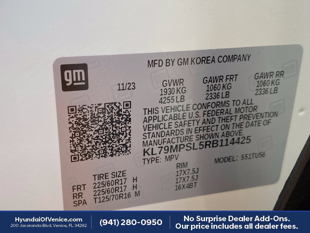 Used 2024 Chevrolet TrailBlazer LT w/ Driver Confidence Package FWD image 21