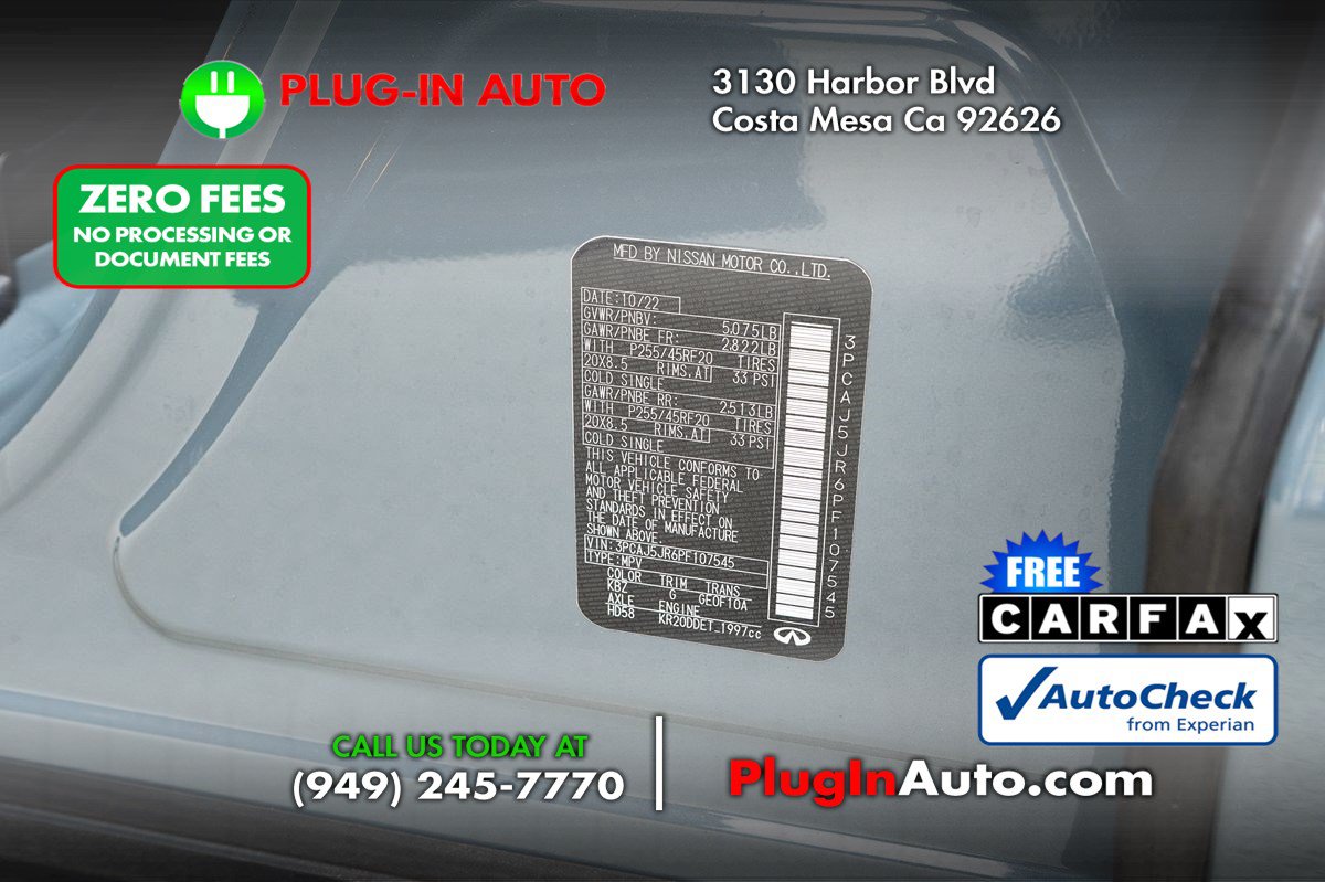 Used 2023 INFINITI QX55 Luxe w/ Cargo Package AWD/4WD image 9