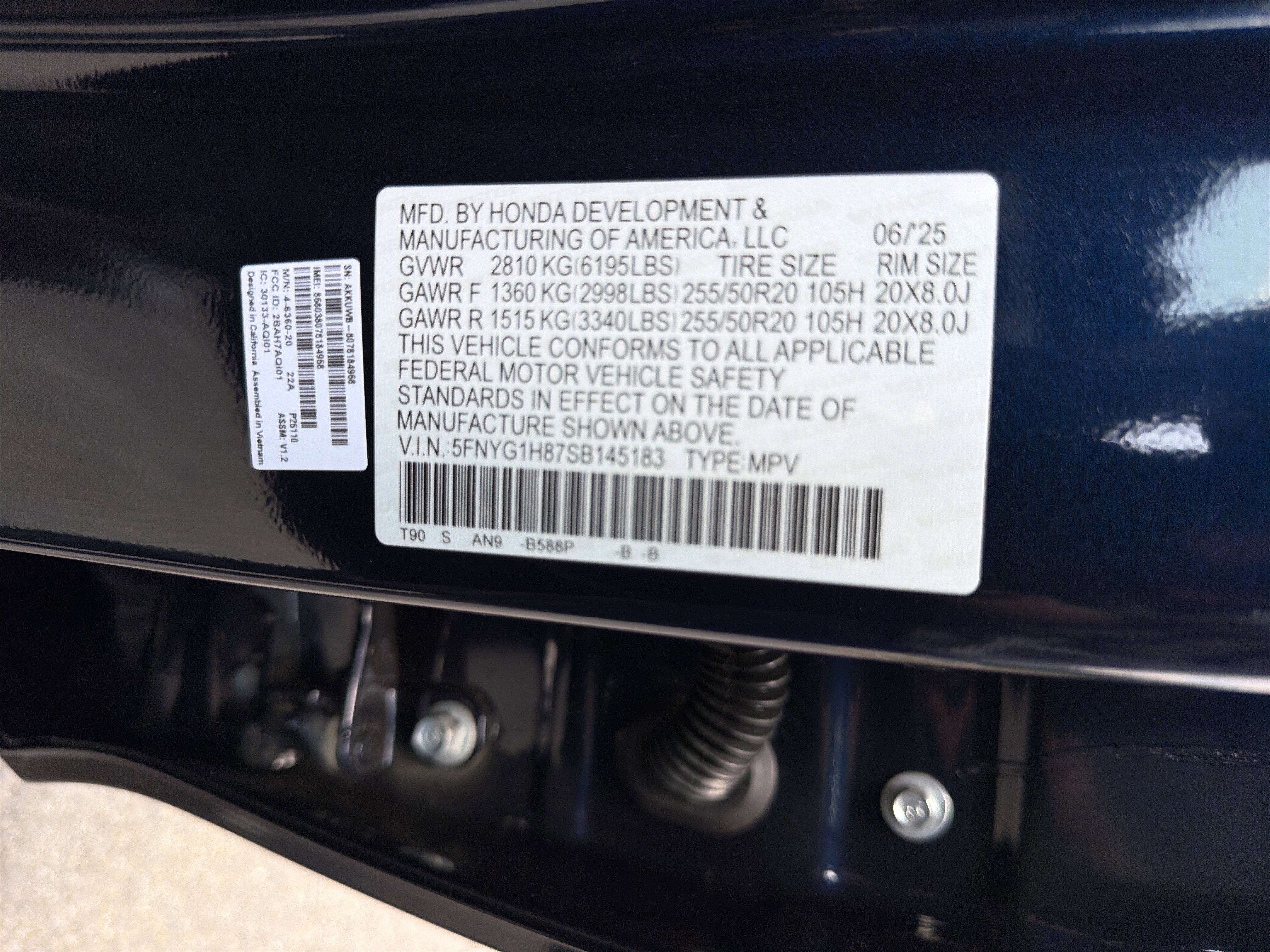 Used 2025 Honda Pilot Elite image 33