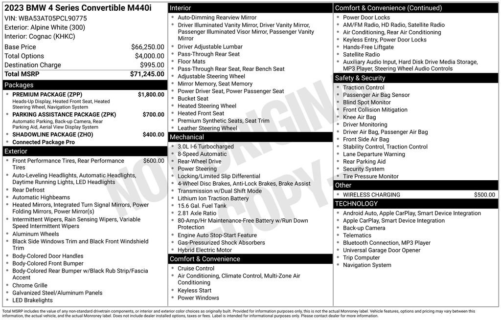 Used 2023 BMW M440i M440i w/ Premium Package image 11