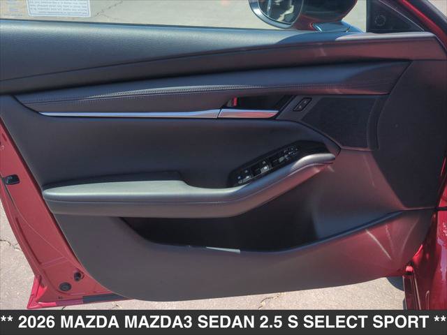 New 2026 MAZDA MAZDA3 s Sport FWD image 6