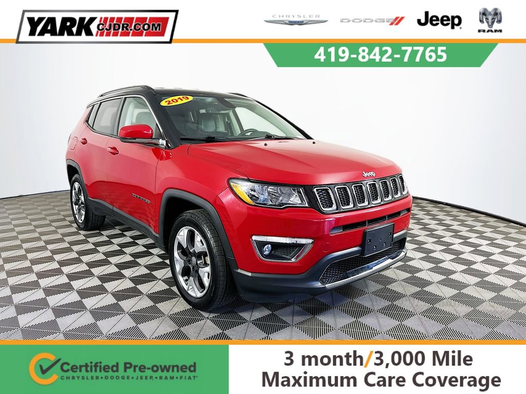 Certified 2019 Jeep Compass Limited