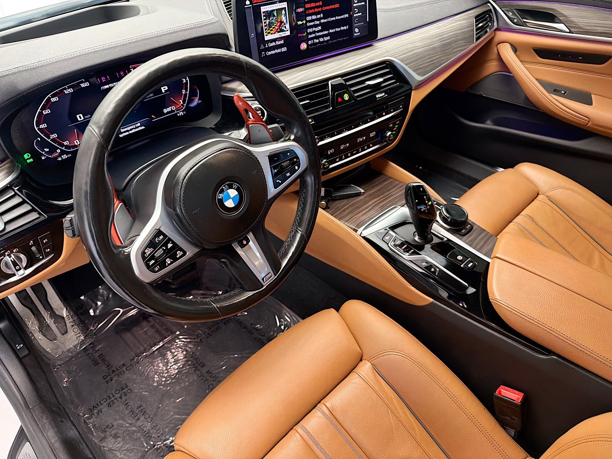 Used 2021 BMW M550i xDrive w/ Executive Package AWD/4WD image 7
