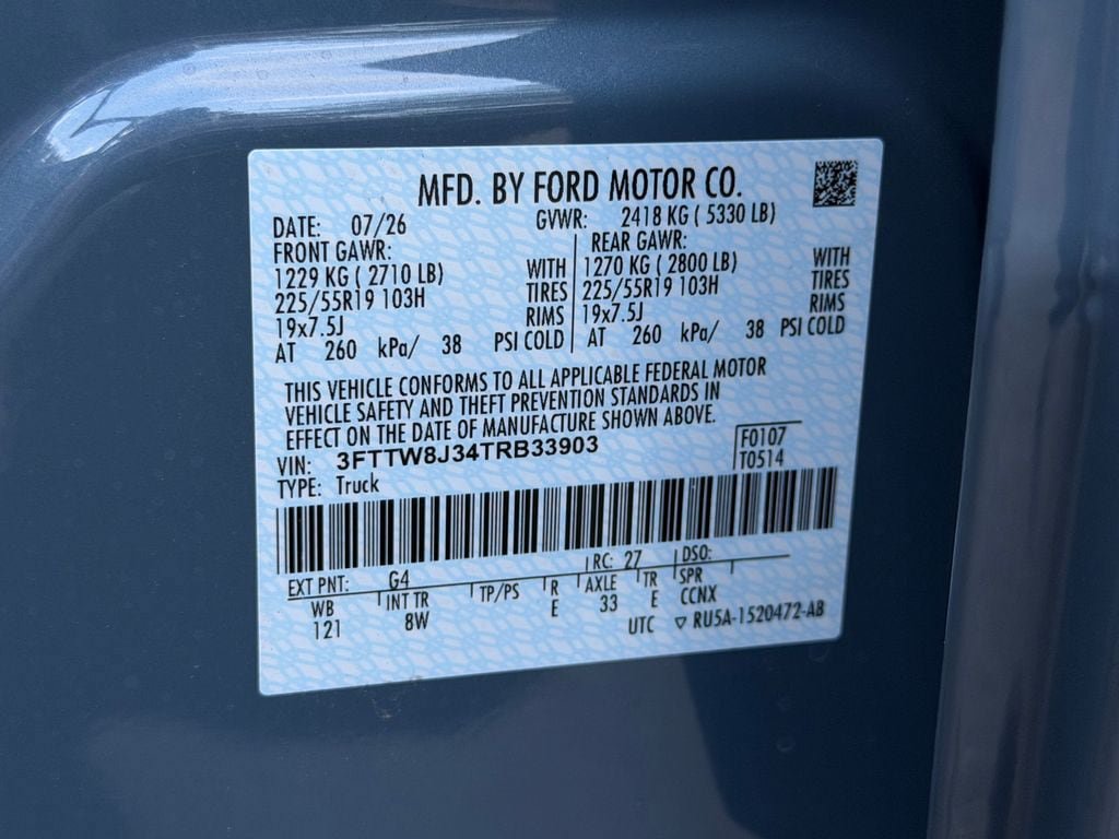 New 2026 Ford Maverick XLT w/ Equipment Group 301A AWD/4WD image 25