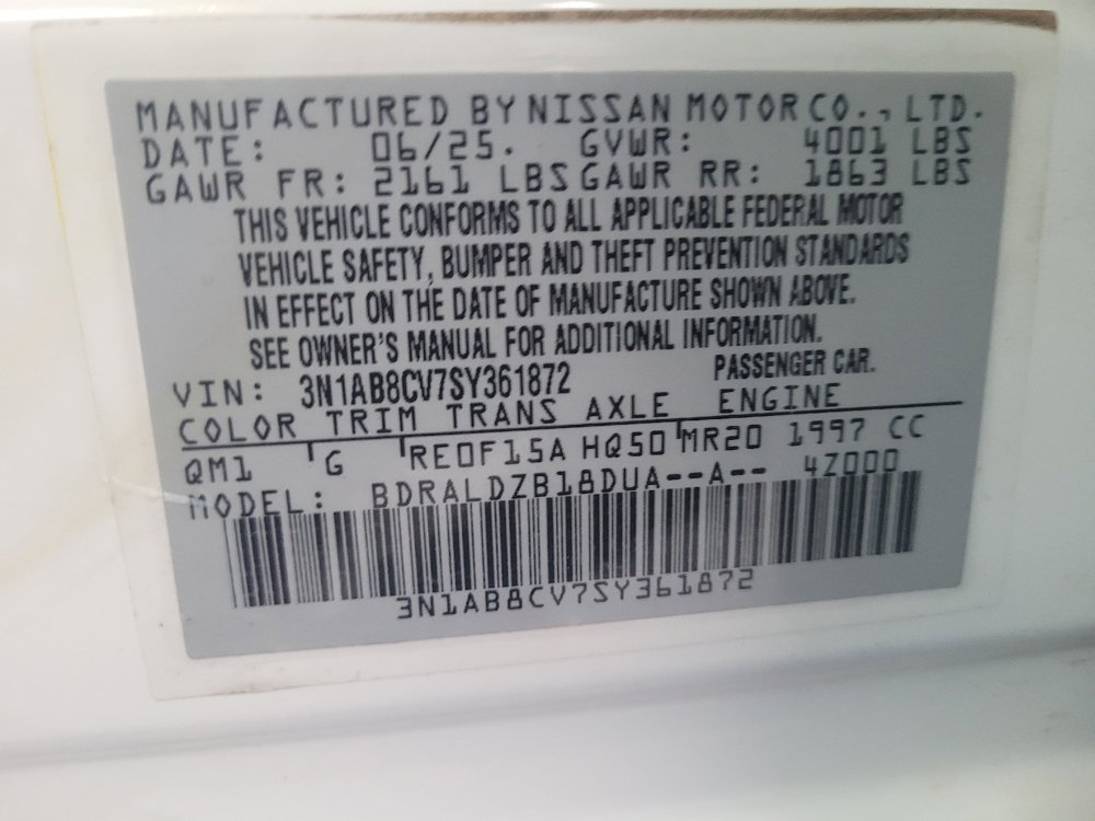 Used 2025 Nissan Sentra SV FWD image 33
