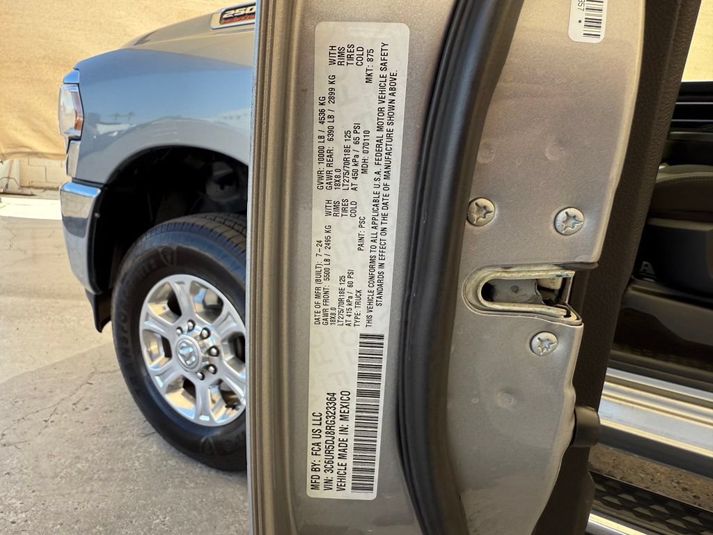 Used 2024 RAM 2500 Big Horn w/ Bed Utility Group AWD/4WD image 54