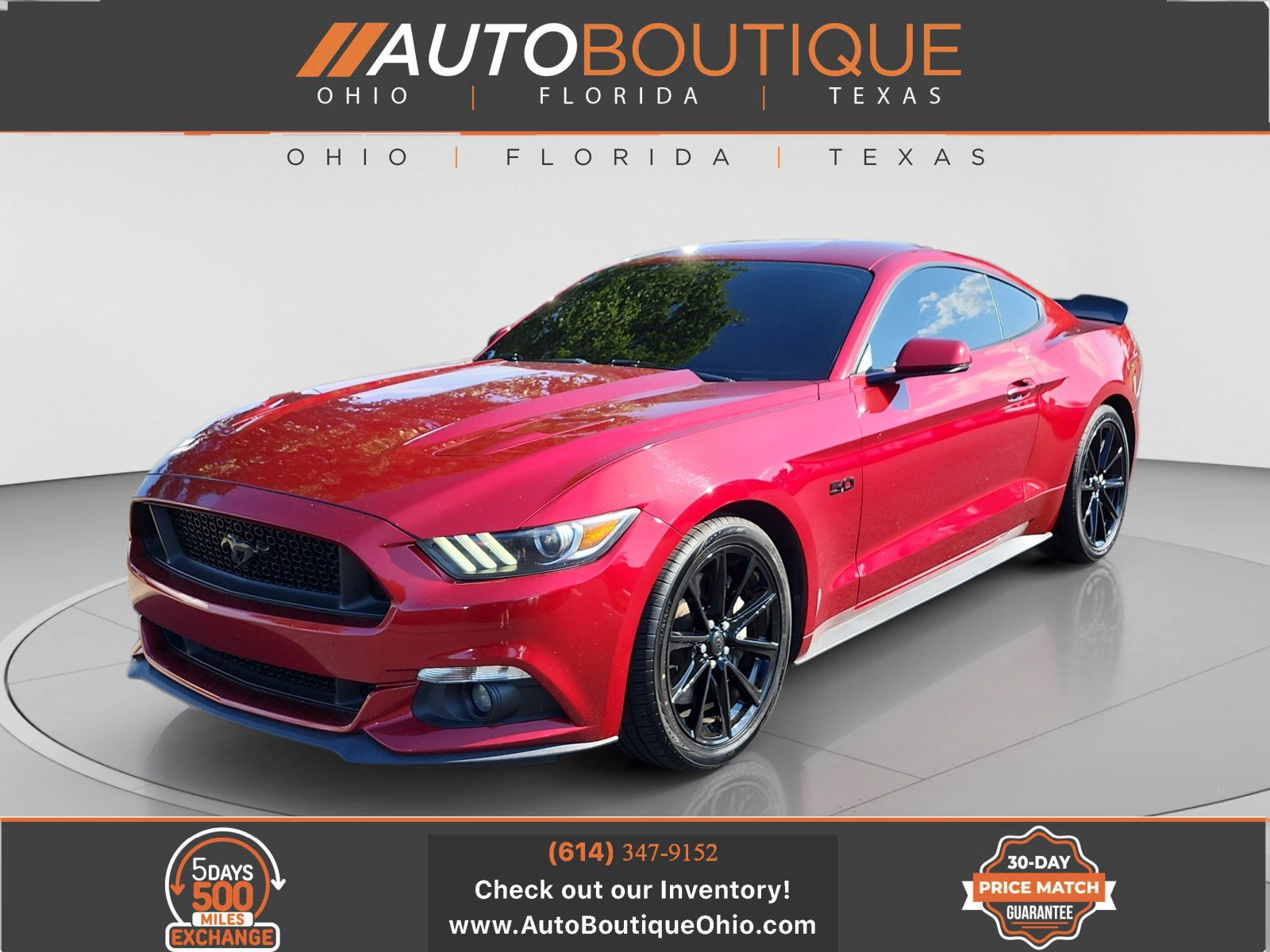 Used 2017 Ford Mustang GT Premium w/ Black Accent Package
