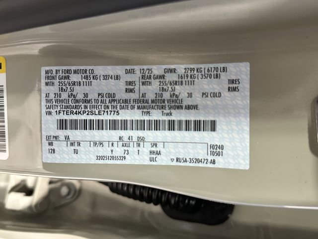 New 2025 Ford Ranger Lariat w/ FX4 Off-Road Package AWD/4WD image 39