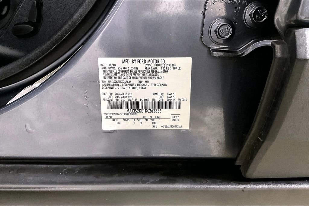 Used 2019 Ford EcoSport SE w/ SE Convenience Package image 31