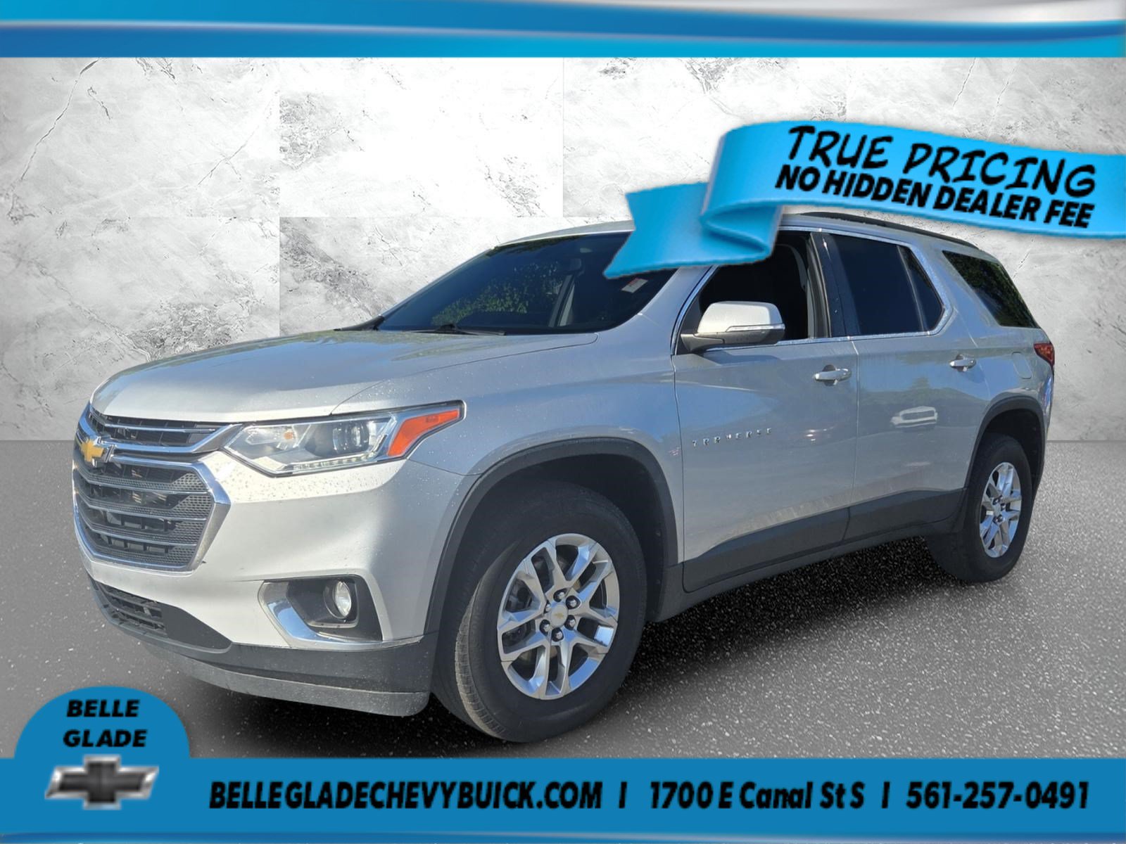 Certified 2021 Chevrolet Traverse LT